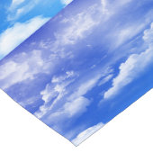 Wolken Kurzer Tischläufer (Ecke)