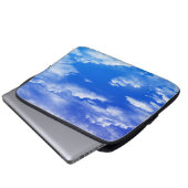 Wolken Laptopschutzhülle (Vorne Knopf)