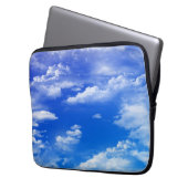 Wolken Laptopschutzhülle (Vorderseite Links)