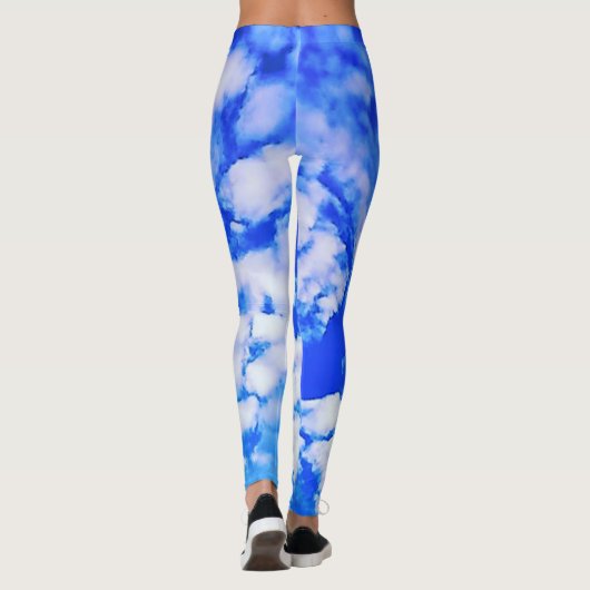 Wolken Leggings (Rückseite)