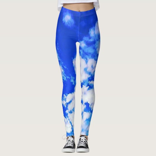 Wolken Leggings (Vorderseite)