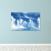 Wolken Leinwanddruck (Insitu (Holzboden))