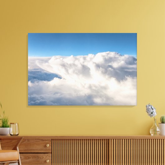 Wolken Leinwanddruck (Insitu (Wohnzimmer))