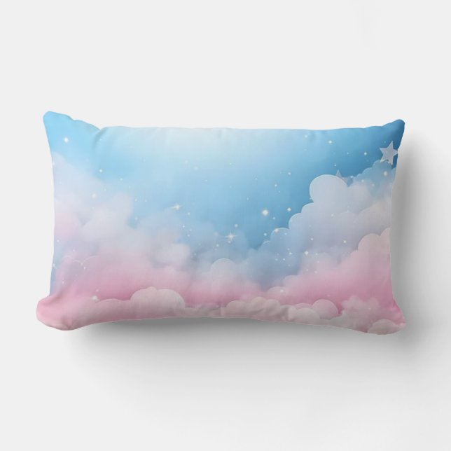 Wolken Lendenkissen (Vorderseite)