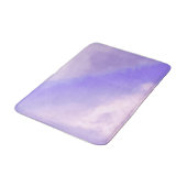 Wolken - Lila/Lilac-Badematte Badematte (Schrägansicht)