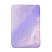 Wolken - Lila/Lilac-Badematte Badematte (Vorderseite Vertikal)