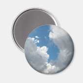 Wolken Magnet (Vorderseite/Rückseite)
