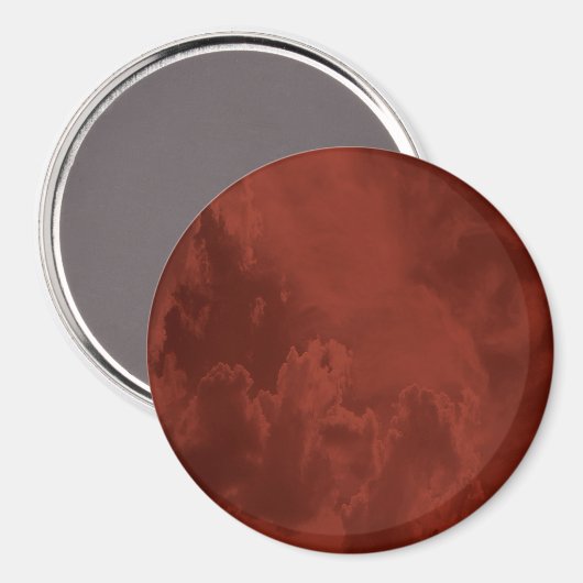 Wolken... Magnet (Vorderseite/Rückseite)