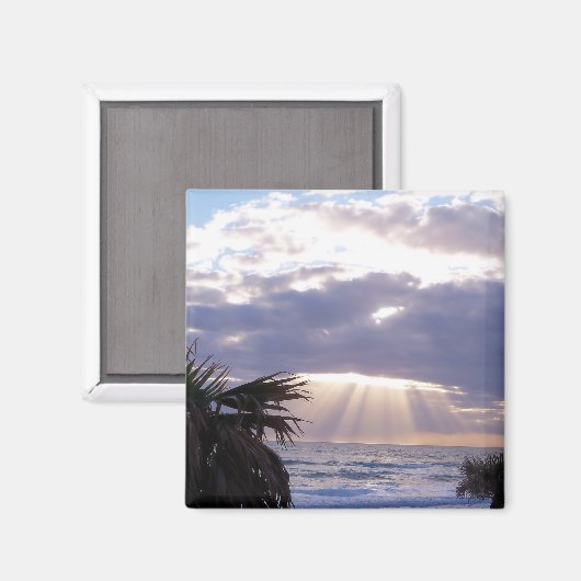 Wolken Magnet (Vorderseite/Rückseite)