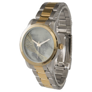 Wolken-Matrix Armbanduhr