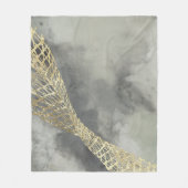 Wolken-Matrix Fleecedecke (Vorderseite)