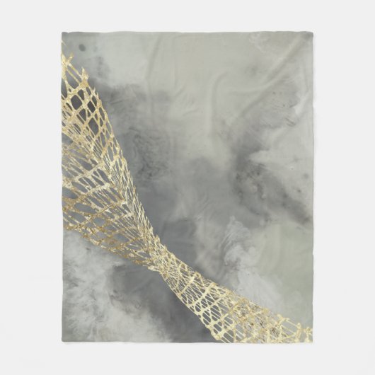 Wolken-Matrix Fleecedecke (Vorderseite)