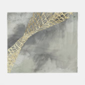 Wolken-Matrix Fleecedecke (Vorderseite (Horizontal))