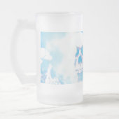 Wolken Mattglas Bierglas (Links)