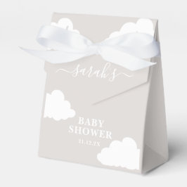 Wolken Minimalistische Babydusche Geschenkschachtel