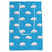 Wolken Mittlere Geschenktüte (Rückseite)