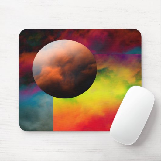 Wolken Mousepad (Mit Mouse)