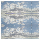 Wolken nach Regengewebe Stoff (Nahaufnahme)