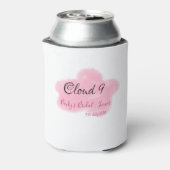 Wolken neun rote Pastell-Junggesellinnenabschied n Dosenkühler (Kanne Rückseite)