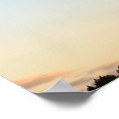 Wolken New Jersey Sunset Poster (Ecke)