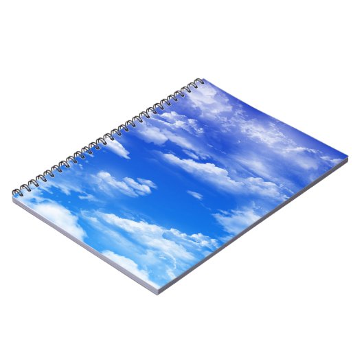 Wolken Notizblock (Linke Seite)