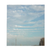 Wolken Notizblock (Vorderseite)
