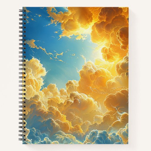 Wolken Notizblock (Vorderseite)