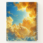 Wolken Notizblock (Rückseite)