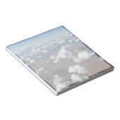 Wolken Notizen Notizblock (angewinkelt)