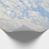 Wolken-Packpapier Geschenkpapier (Ecke)