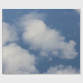 Wolken-Packpapier Geschenkpapier (Flach)