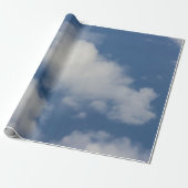 Wolken-Packpapier Geschenkpapier (Ungerollt)