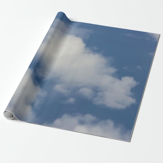 Wolken-Packpapier Geschenkpapier (Ungerollt)