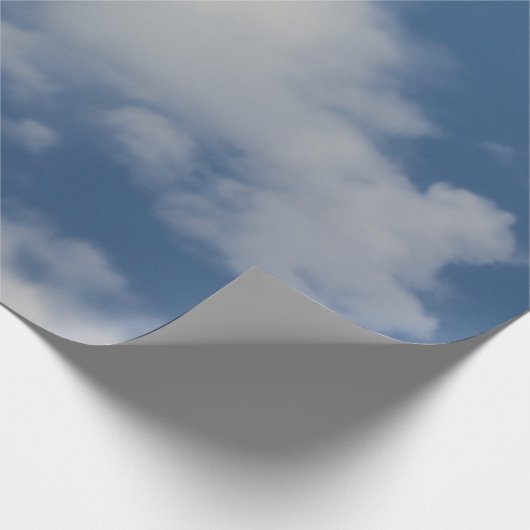 Wolken-Packpapier Geschenkpapier (Ecke)