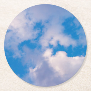 Wolken Papier Untersetzer