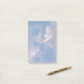 Wolken Post-it Klebezettel (Auf Schreibtisch)