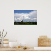 Wolken Poster (Küche)