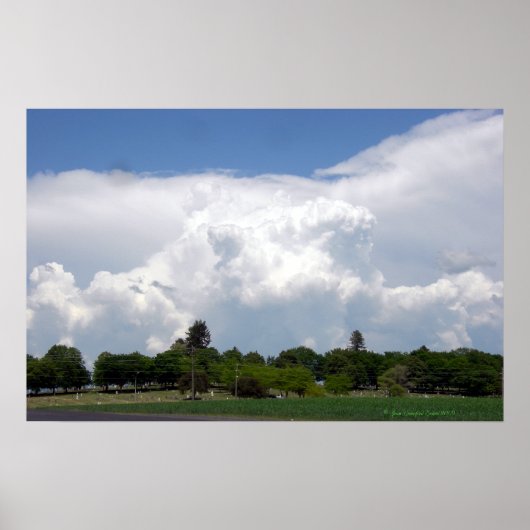 Wolken Poster (Vorne)