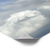 Wolken Poster (Ecke)