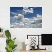 Wolken Poster (Heimbüro)