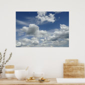 Wolken Poster (Küche)