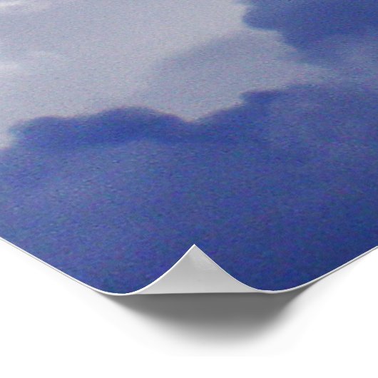 Wolken Poster (Ecke)