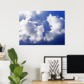 Wolken Poster (Heimbüro)