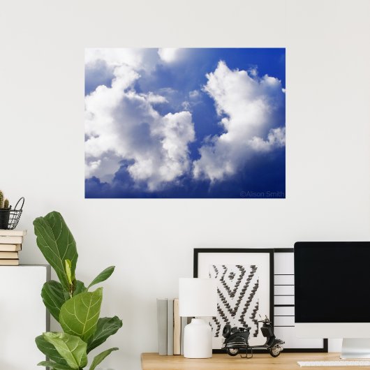 Wolken Poster (Heimbüro)