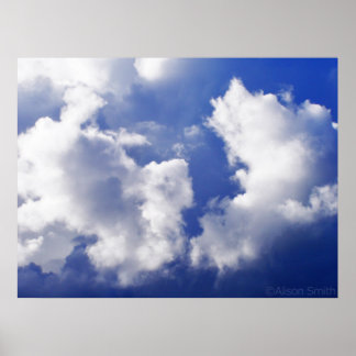 Wolken Poster