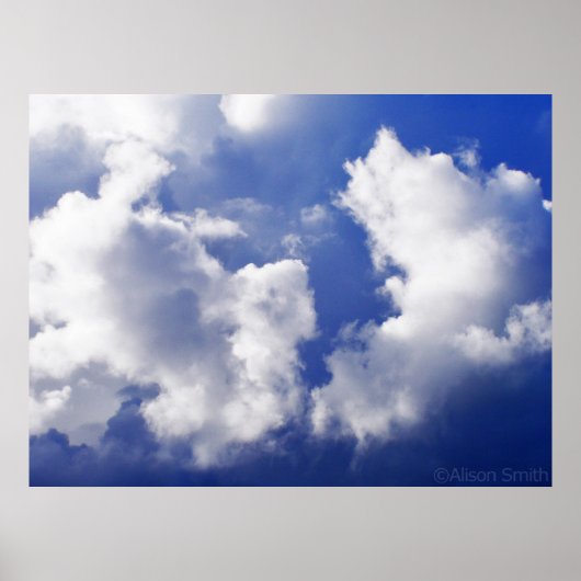 Wolken Poster (Vorne)