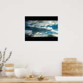 Wolken Poster (Küche)