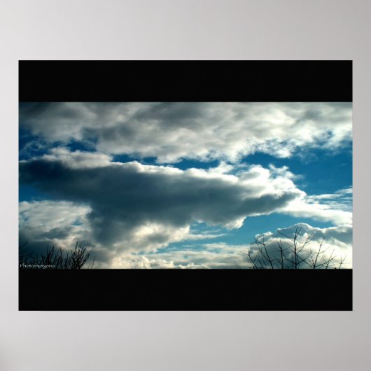 Wolken Poster (Vorne)