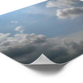 Wolken Poster (Ecke)