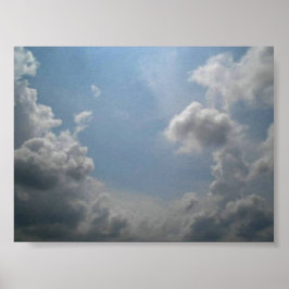 Wolken Poster
